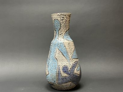 ACCOLAY
Grand vase en céramique à décor de...