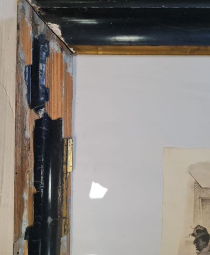 Thomas WORTH (1834-1917) deux gravures en...