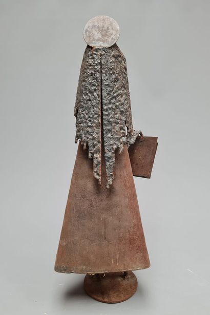 Sculpture en métal soudé: Sage
H. :52 cm....