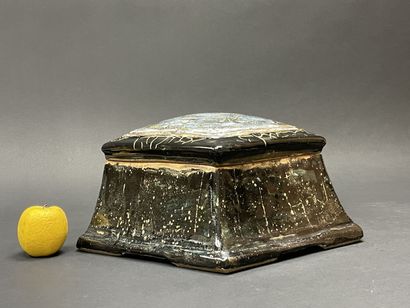 Philippe DUBUC (born 1947). 
Large glazed...