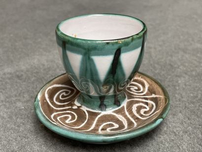 Robert PICAULT (1919-2000)
Four earthenware...