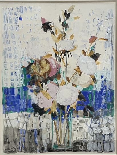 MICHEL-HENRY (1928-2016)
Bouquet de fleurs
aquarelle...
