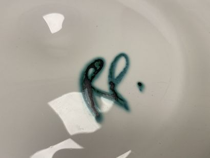 Robert PICAULT (1919-2000). 
Dish and two...