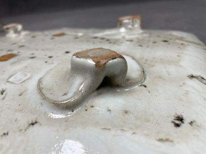 STEEN KEP à la Borne.
Plat en grès émaillé....