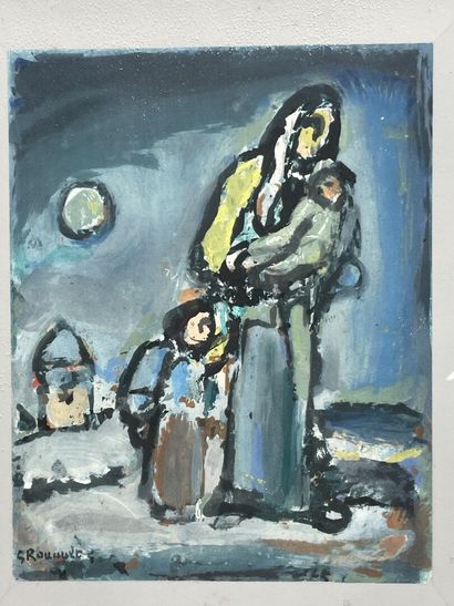 Georges ROUAULT (1871-1958)
Exodus: Mother...