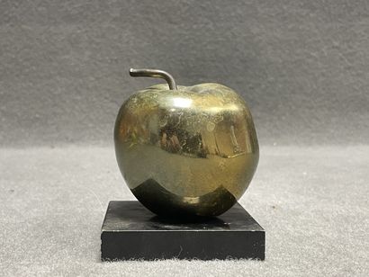 Monique GERBER (XX°)
Pomme en bronze sur...