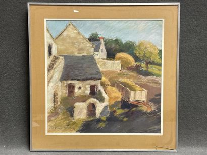 Jacques COQUILLAY (1935)
ferme de campagne....