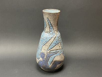 ACCOLAY
Grand vase en céramique à décor de...