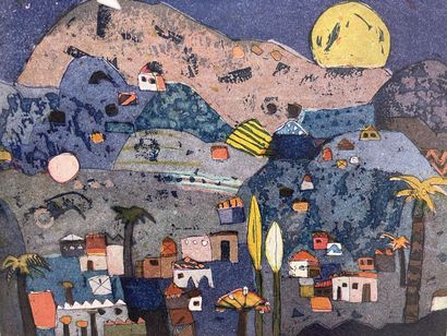 Jutta VOTTELER (1959)
Paysage
estampe signée...