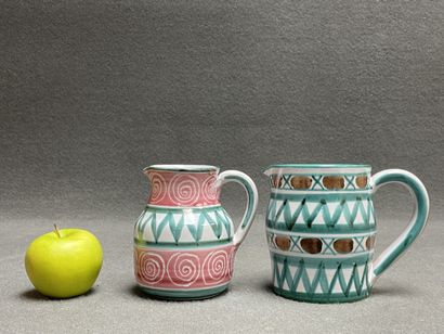 Robert PICAULT (1919-2000)
Two earthenware...