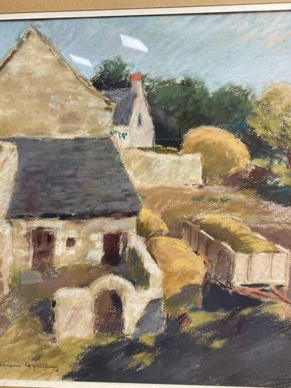 Jacques COQUILLAY (1935)
ferme de campagne....
