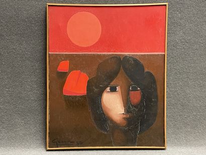 Antonio GUANSE (1926-2008)
Portrait 
huile...