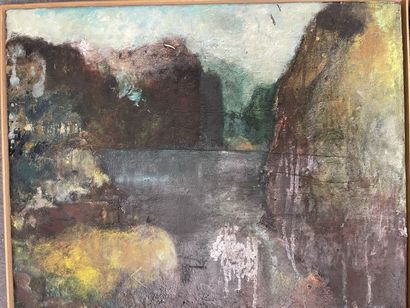 20th century French school
Six oils on canvas...