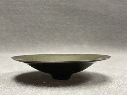 Jean GIREL (1947). 
Ceramic plate
H. 3.5...