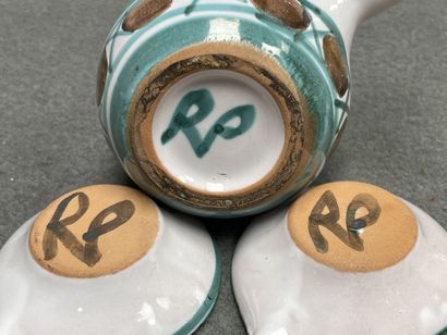 Robert PICAULT (1919-2000)
Earthenware salad...