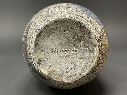 ACCOLAY
Grand vase en céramique à décor de...
