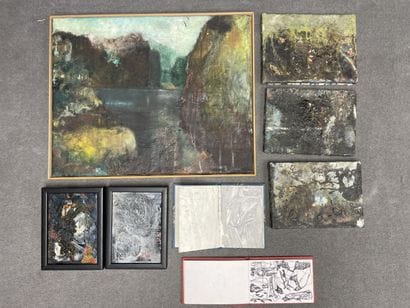 20th century French school
Six oils on canvas...