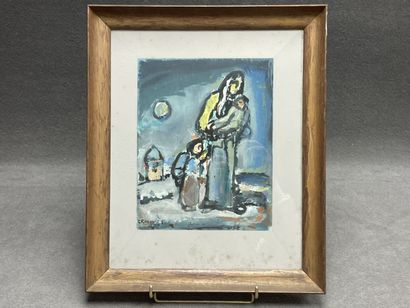 Georges ROUAULT (1871-1958)
Exodus: Mother...