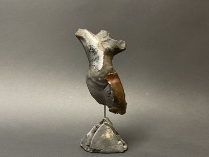 Buste de femme.
Sculpture en grès
H. :25...