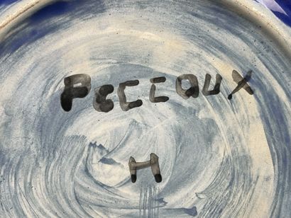 Lot de sept grès divers. 
H. : de 2 à 13...