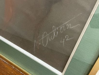 Ecole française des années 1950
Portrait...