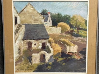 Jacques COQUILLAY (1935)
ferme de campagne....