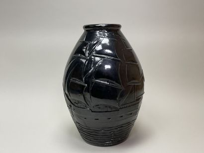 Jean VAN DONGEN (1883-1970) 
Grand vase en...