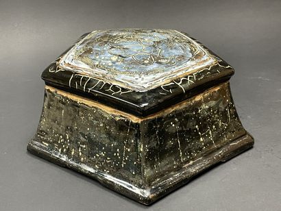 Philippe DUBUC (born 1947). 
Large glazed...