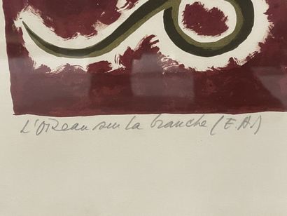 Jean PICART LE DOUX (1902-1982)
L'oiseau...