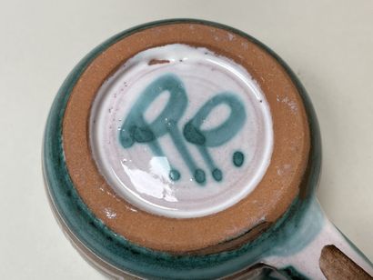 Robert PICAULT (1919-2000). 
Part of a coffee...
