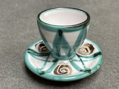Robert PICAULT (1919-2000)
Four earthenware...