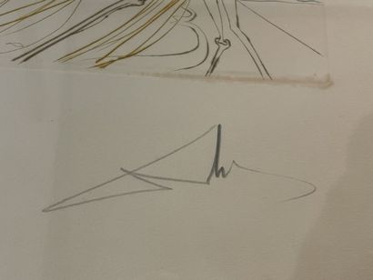 Salvador DALI (1904-1989), 
La Tentation
Pointe...