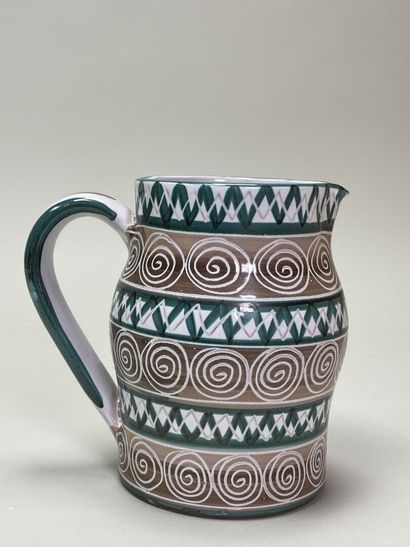 Robert PICAULT (1919-2000)
Pitcher. 
H. 18.5...