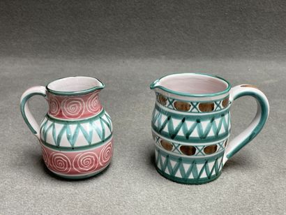 Robert PICAULT (1919-2000)
Two earthenware...