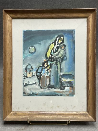 Georges ROUAULT (1871-1958)
Exodus: Mother...