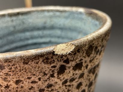 ACCOLAY
Grand vase en céramique à décor de...