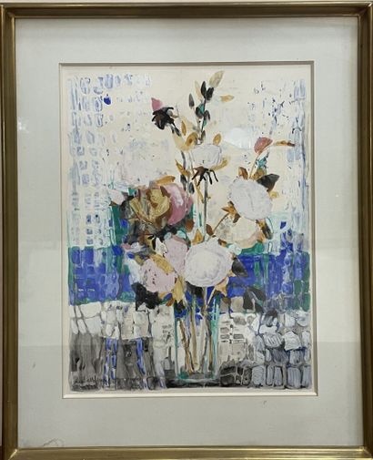 MICHEL-HENRY (1928-2016)
Bouquet de fleurs
aquarelle...