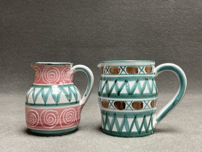 Robert PICAULT (1919-2000)
Two earthenware...