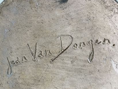 Jean VAN DONGEN (1883-1970) 
Grand vase en...