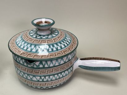 Robert PICAULT (1919-2000)
Two saucepans,...