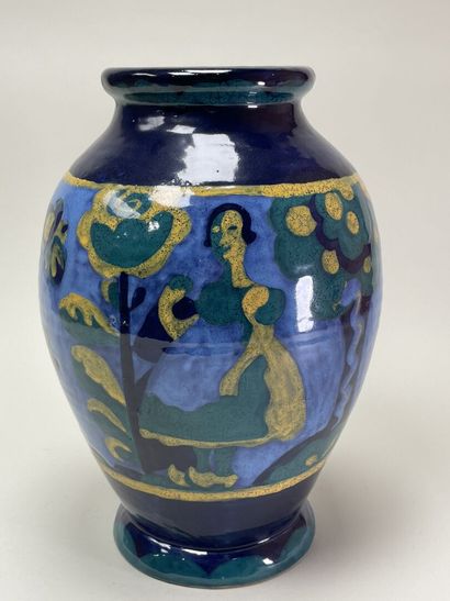 PRIMAVERA
Grand vase en céramique signé,...