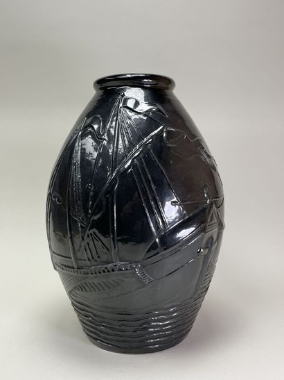 Jean VAN DONGEN (1883-1970) 
Grand vase en...