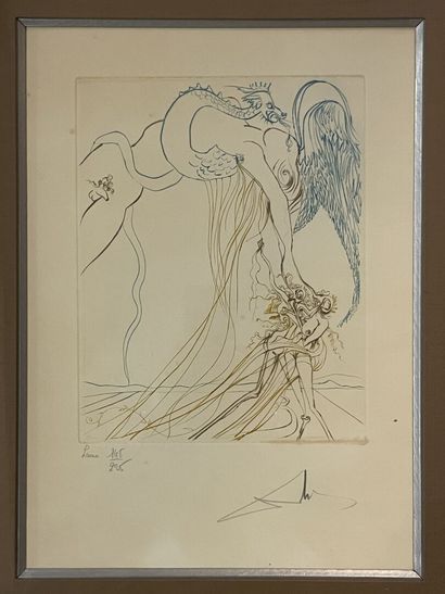 Salvador DALI (1904-1989), 
La Tentation
Pointe...