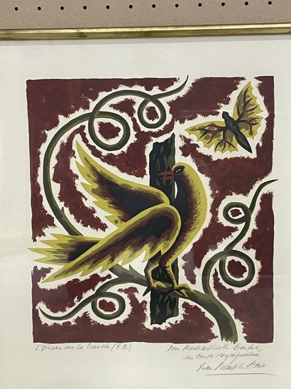 Jean PICART LE DOUX (1902-1982)
L'oiseau...