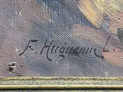 Fritz Edouard HUGUENIN-LASSAUGUETTE (1842-1926)
Paysage...