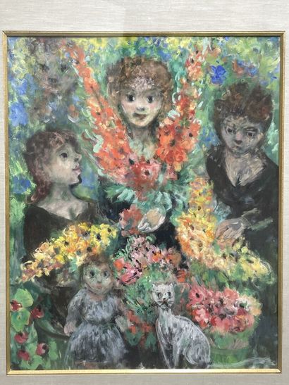Edouard Joseph GOERG (1893-1969)
Les Trois...