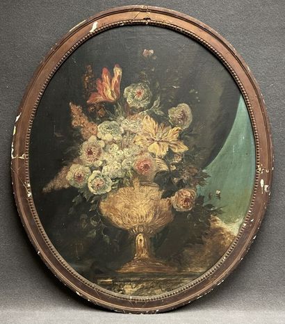 French school, early 19th century.
Bouquet...