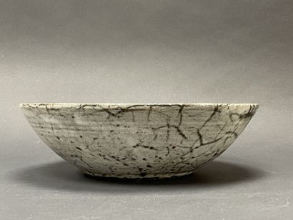 Jean DERVAL (1925-2010) - 
Large ceramic...