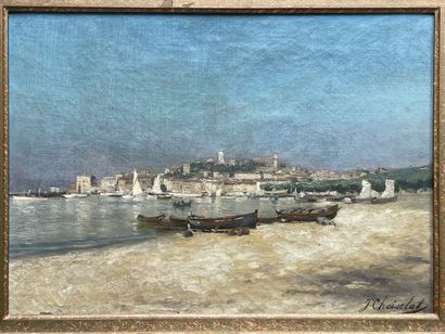 Jean CHOISELAT (XX)
Vue de Cannes
Huile sur...