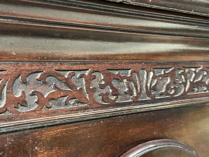 Moulded mahogany 